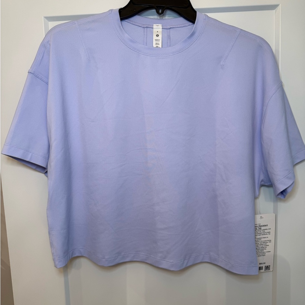 Light Purple Short Sleeve Top